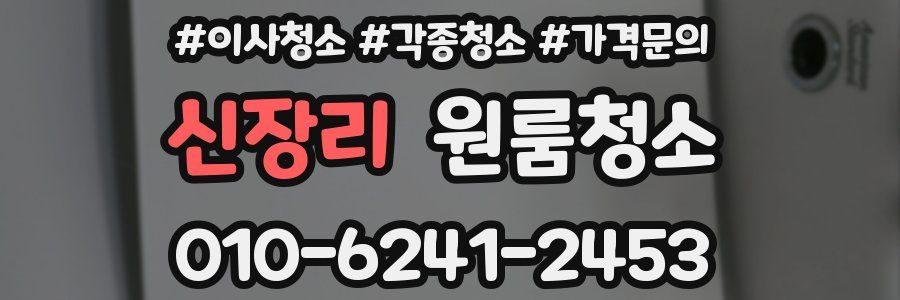 신장리 이사청소