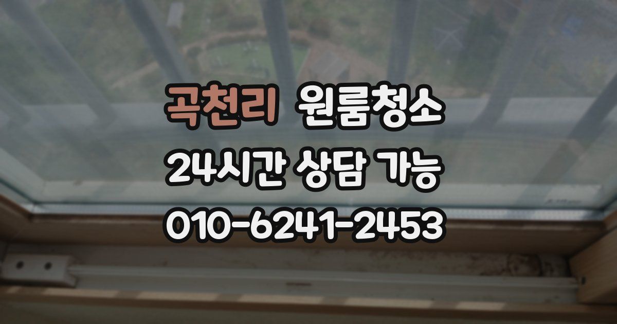 곡천리 입주청소