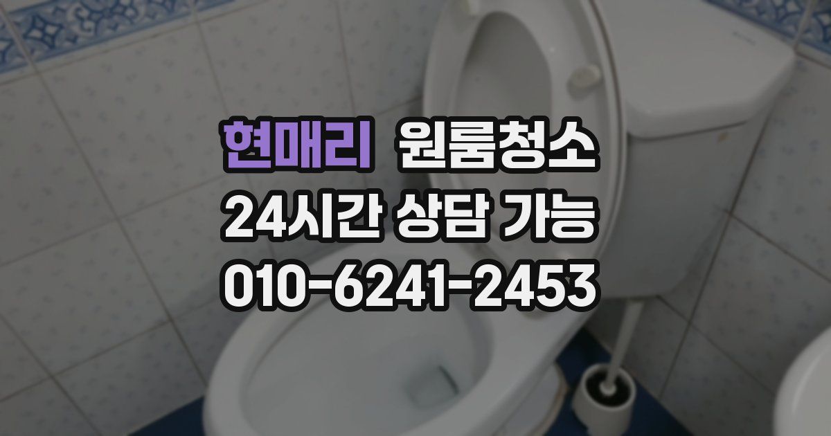 현매리 입주청소