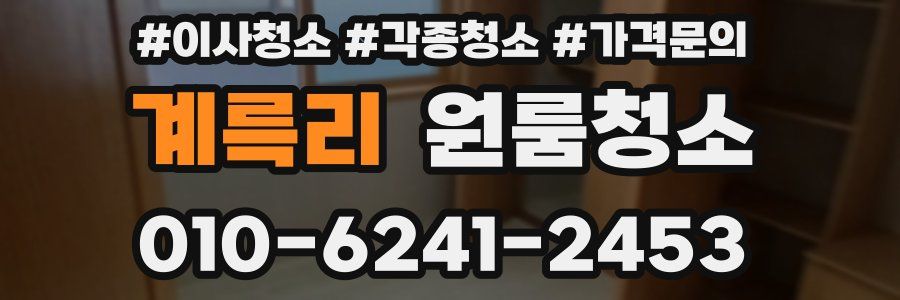 계륵리 이사청소