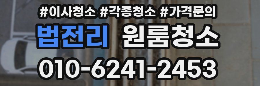 법전리 이사청소