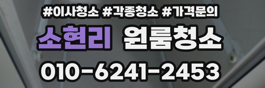 소현리 이사청소