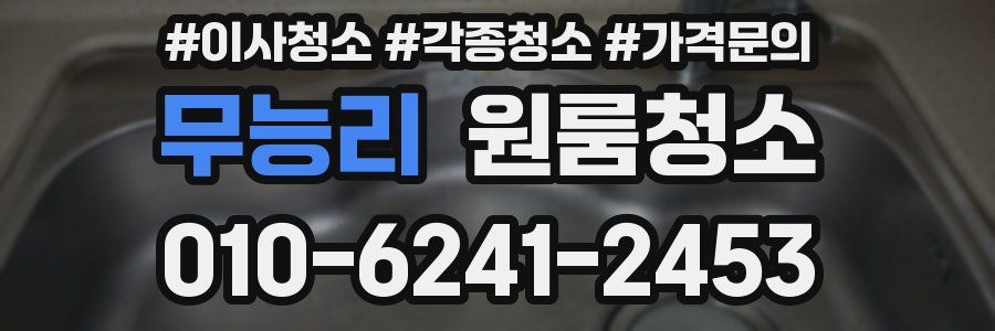 무능리 이사청소