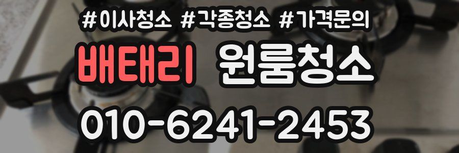 배태리 이사청소