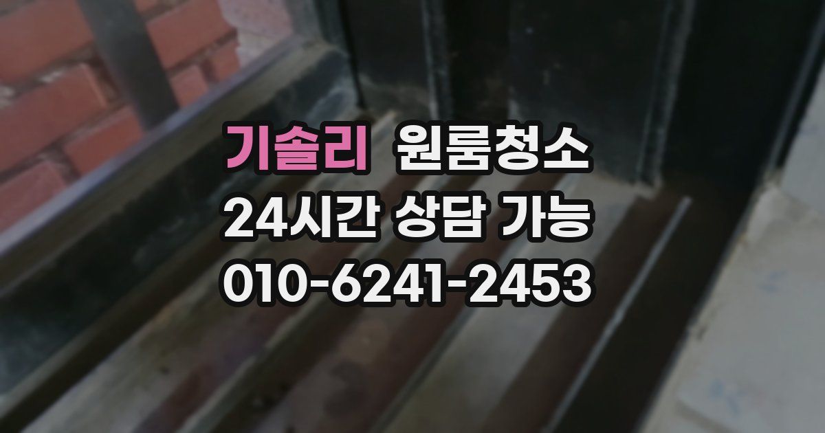 기솔리 입주청소