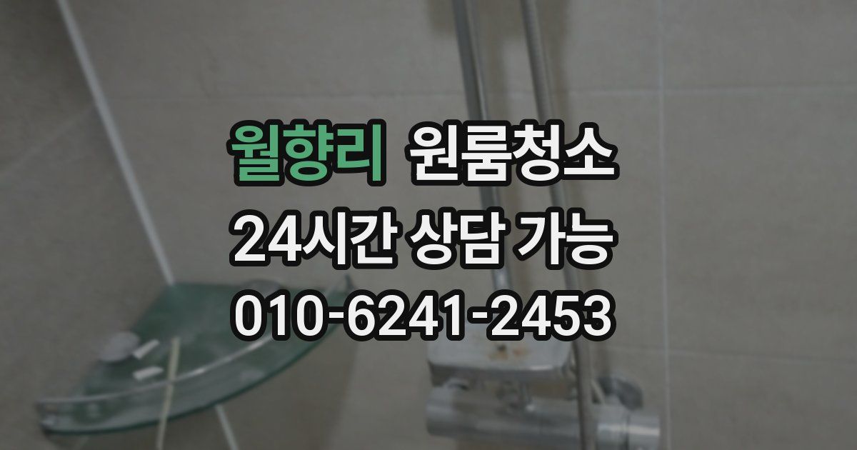 월향리 입주청소