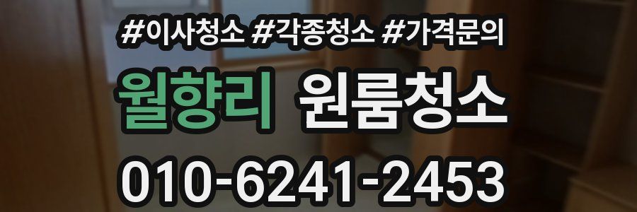 월향리 이사청소