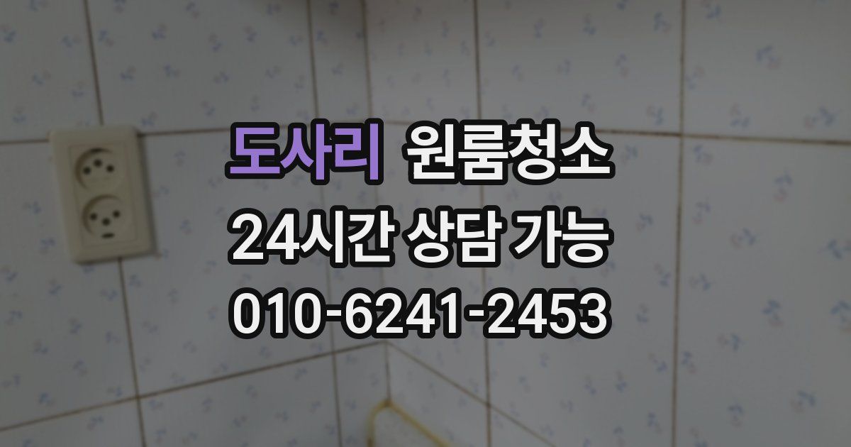 도사리 입주청소