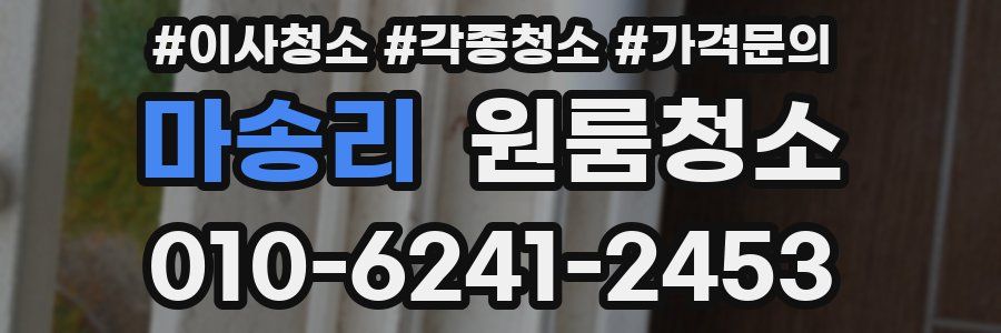 마송리 이사청소