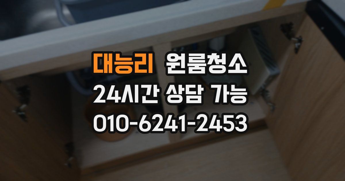 대능리 입주청소