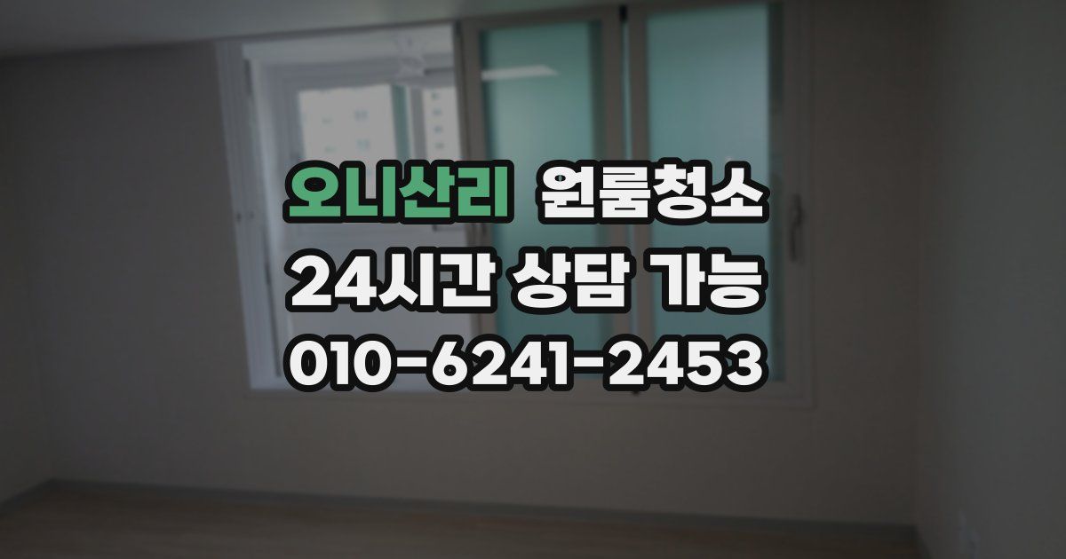 오니산리 입주청소