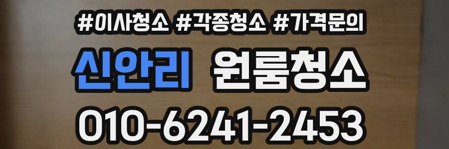 신안리 이사청소