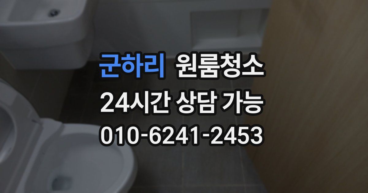 군하리 입주청소