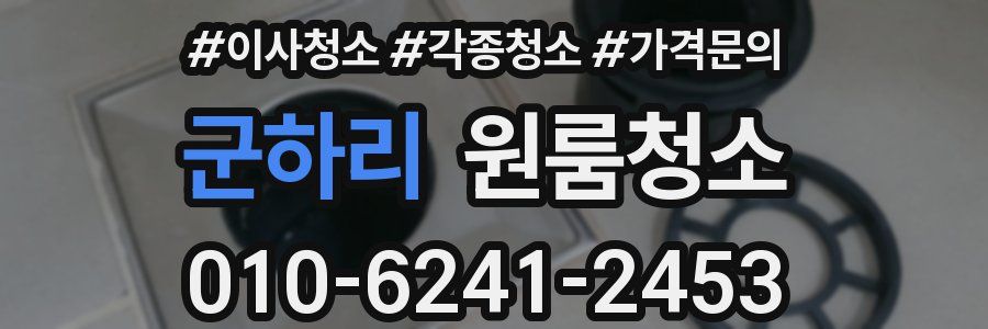 군하리 이사청소