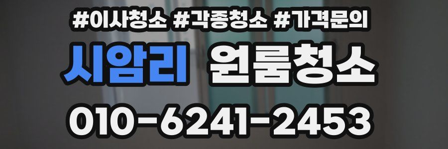 시암리 이사청소