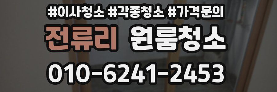 전류리 이사청소