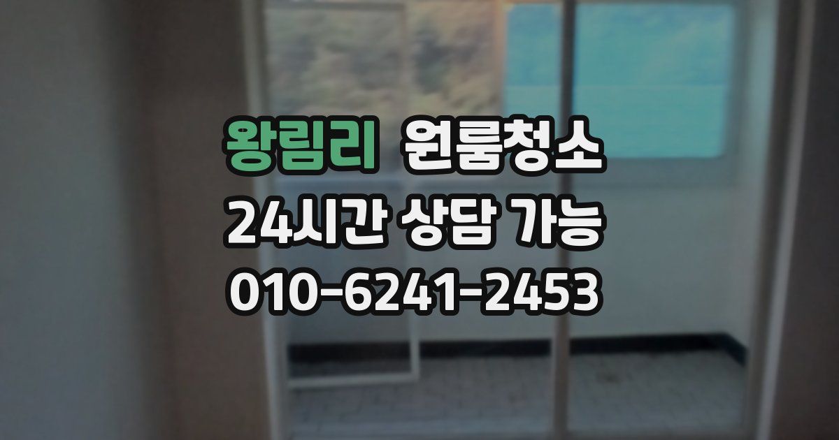 왕림리 입주청소