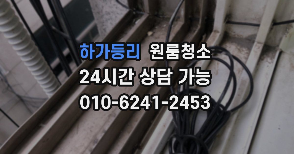 하가등리 입주청소