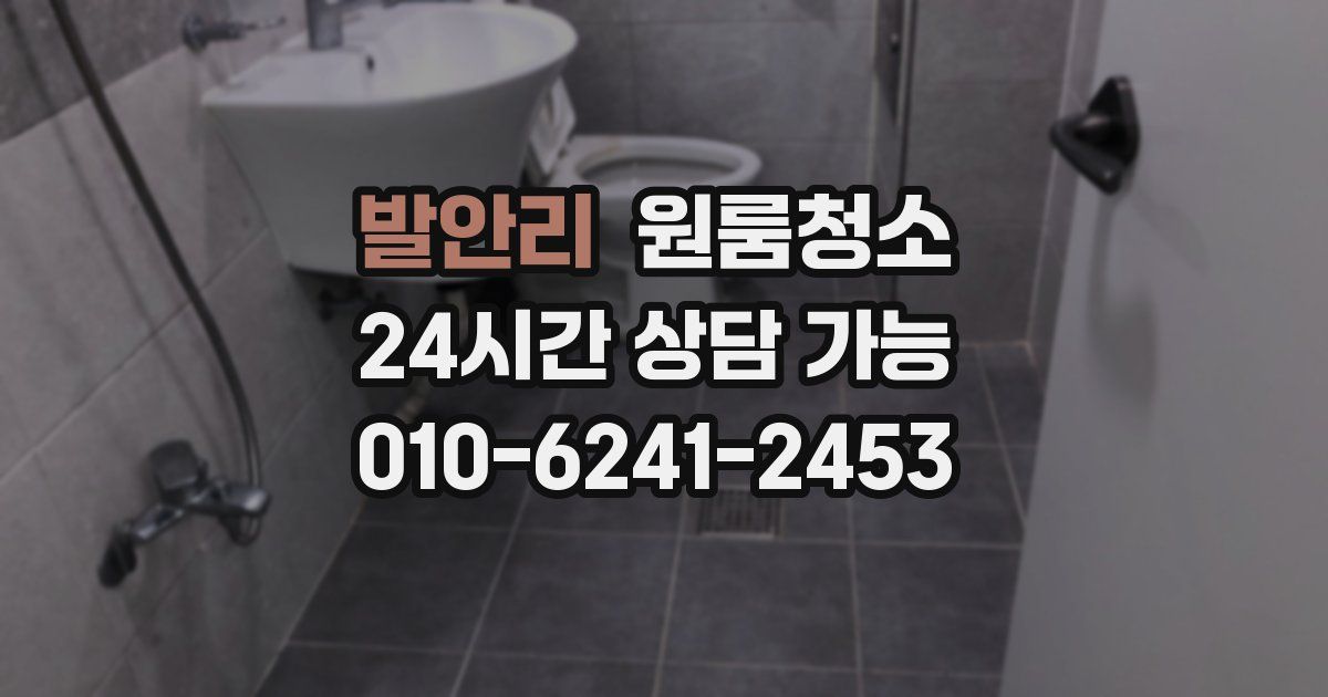 발안리 입주청소