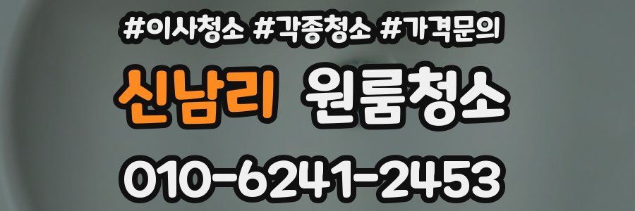 신남리 이사청소