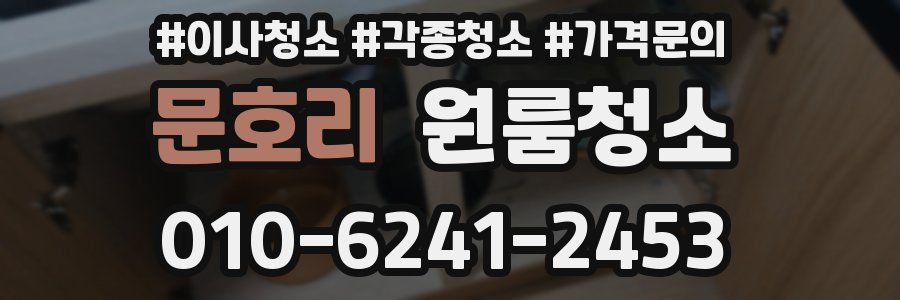 문호리 이사청소