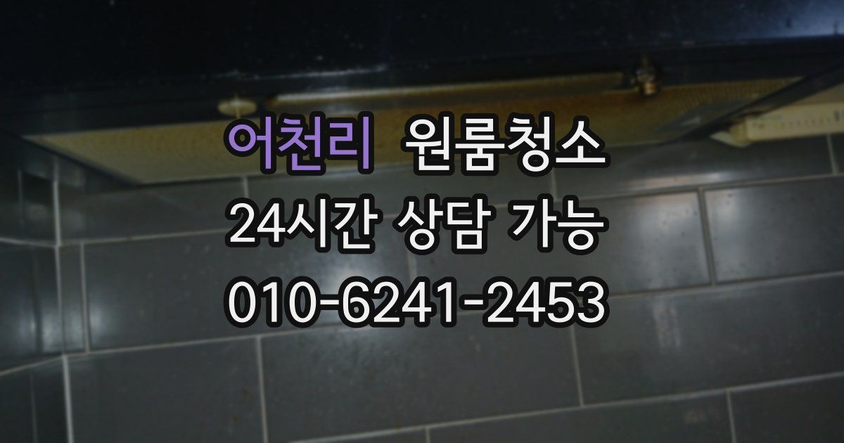 어천리 입주청소