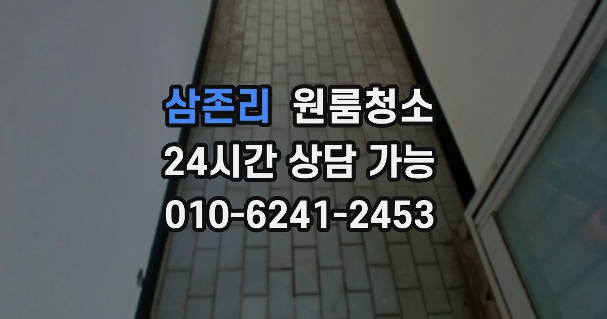 삼존리 입주청소