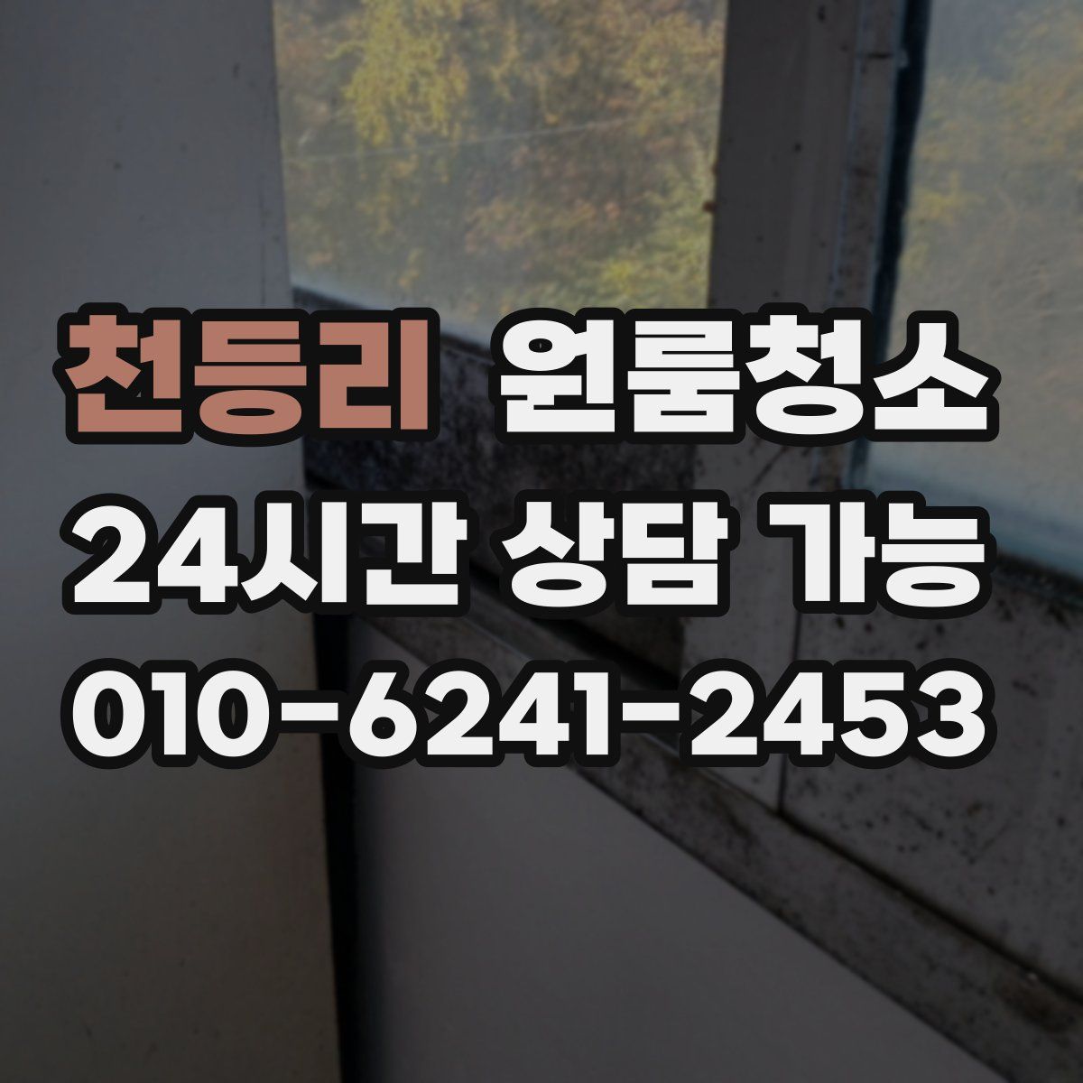 천등리 원룸청소