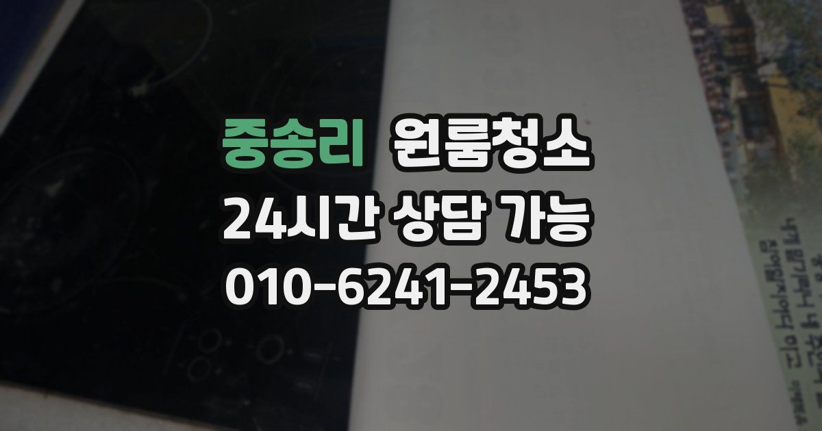 중송리 입주청소