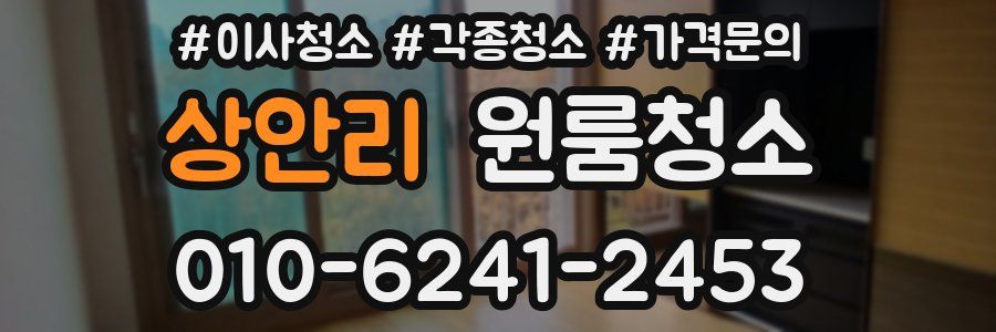 상안리 이사청소