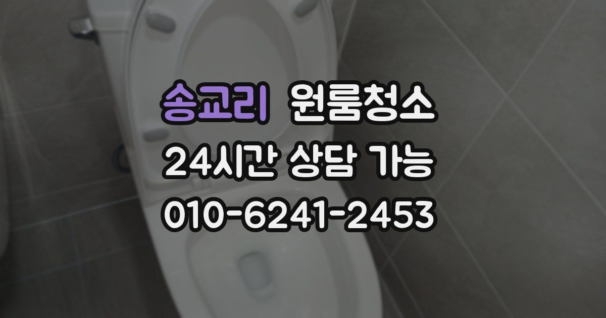 송교리 입주청소
