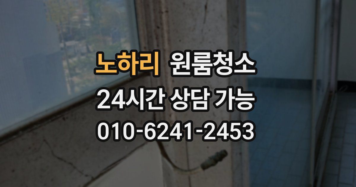 노하리 입주청소