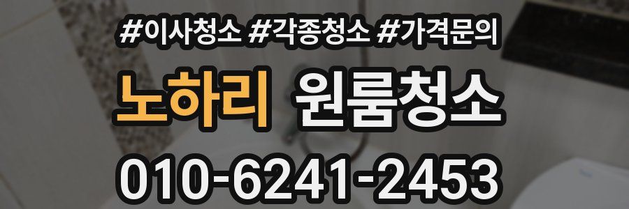 노하리 이사청소