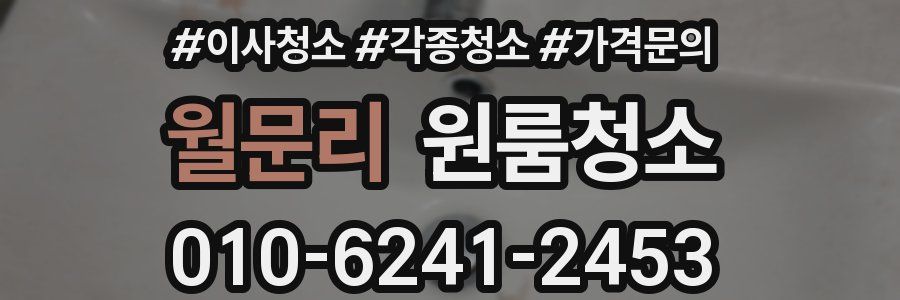 월문리 이사청소