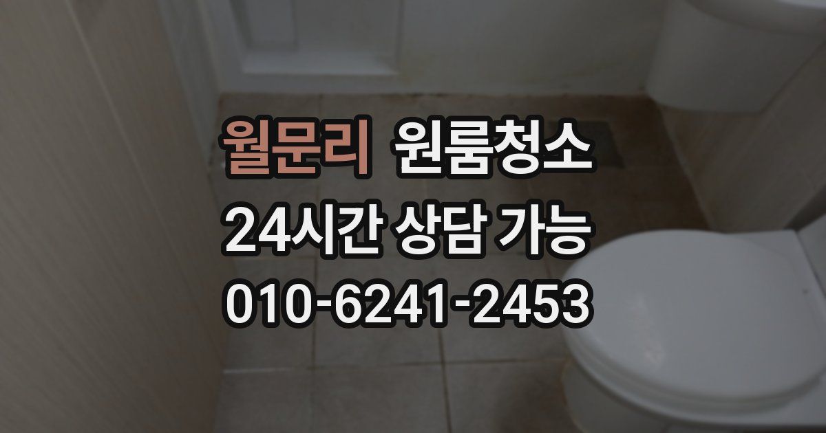 월문리 입주청소