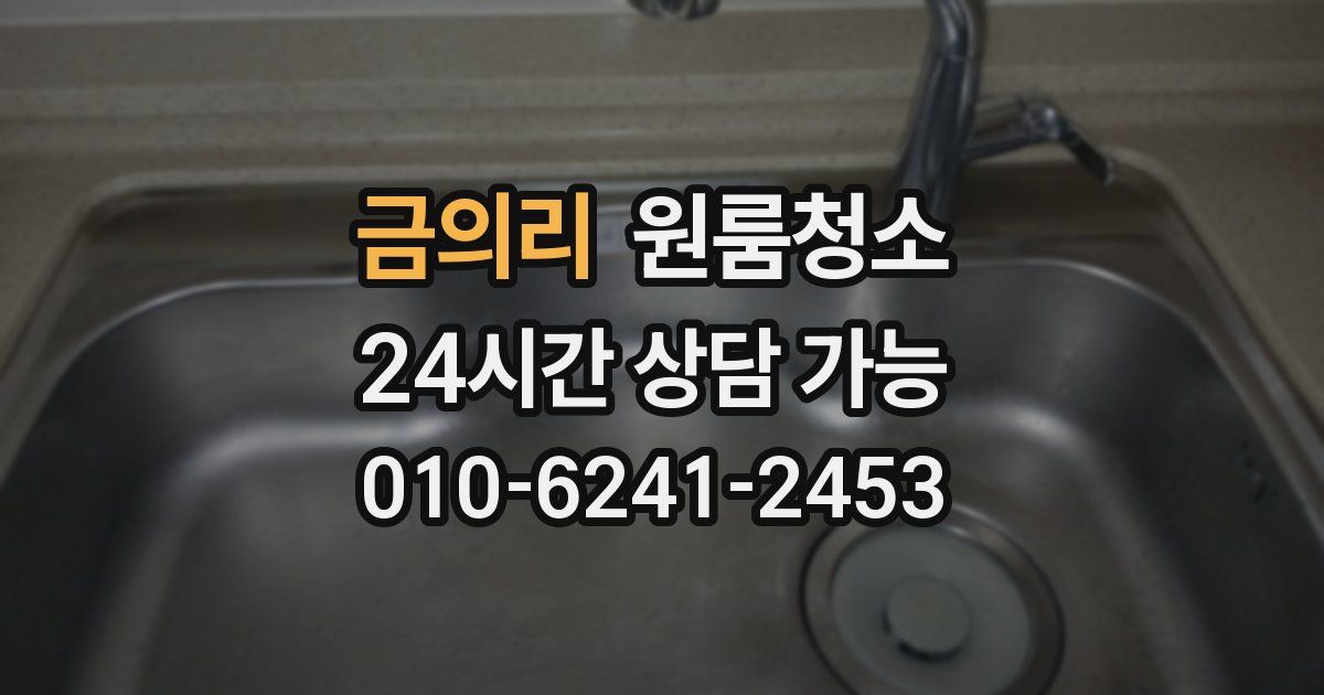 금의리 입주청소