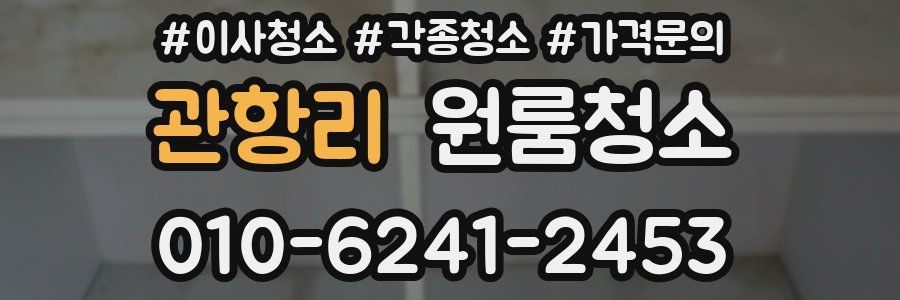 관항리 이사청소