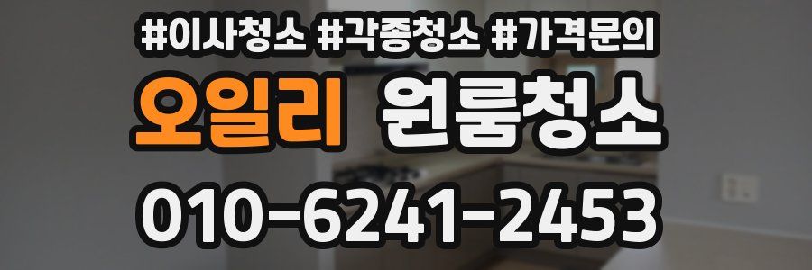 오일리 이사청소