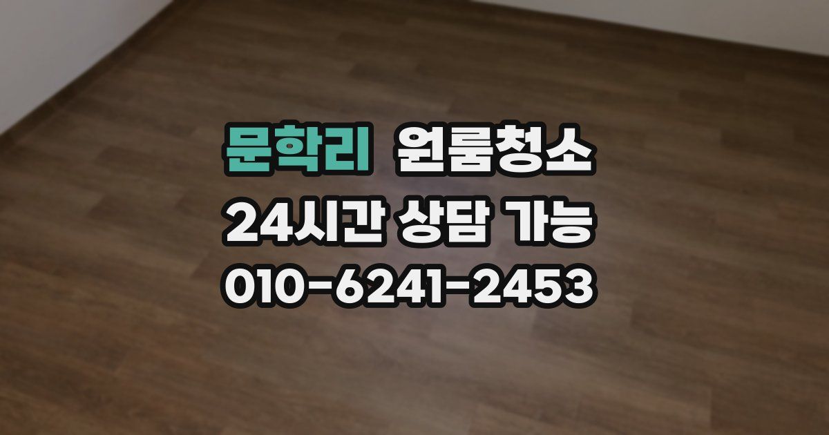 문학리 입주청소