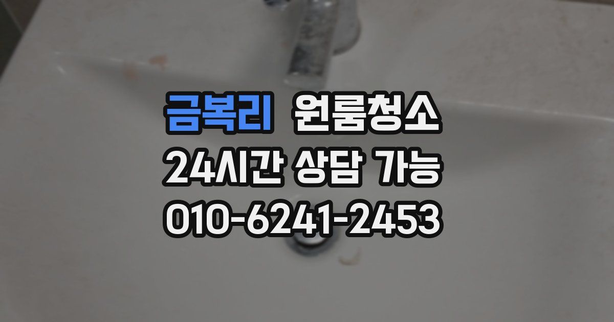 금복리 입주청소