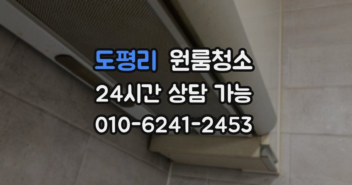 도평리 입주청소