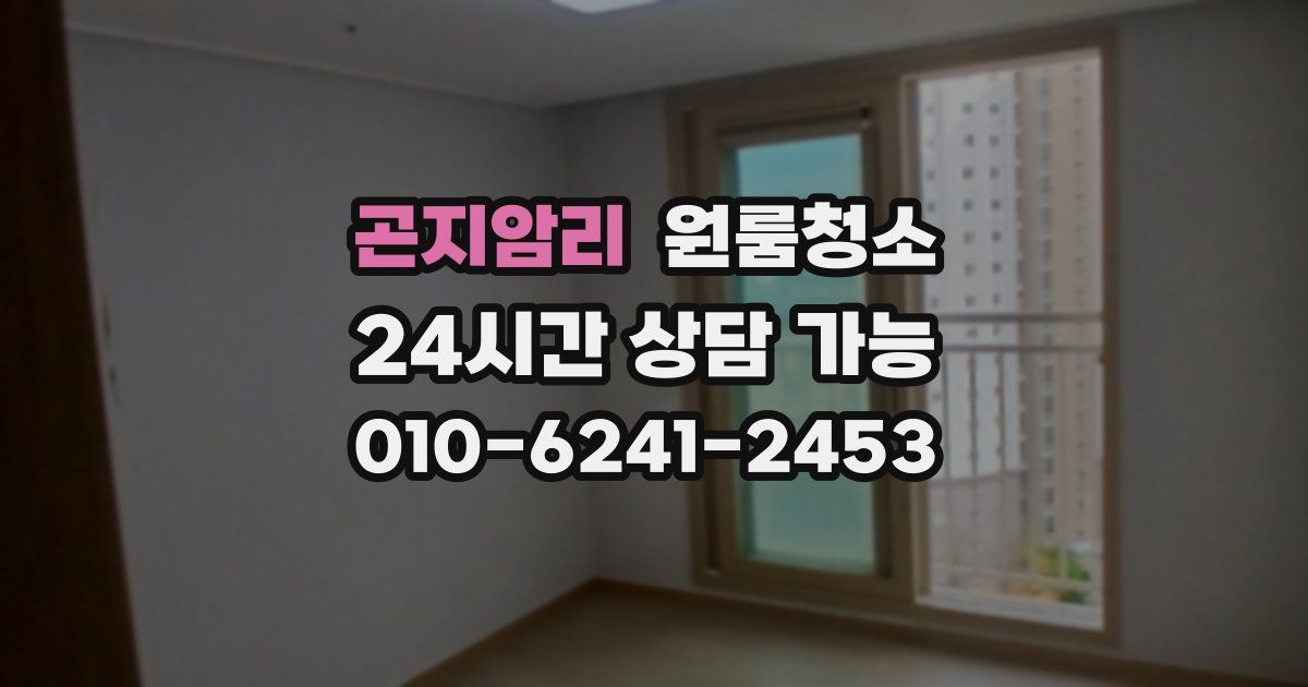 곤지암리 입주청소