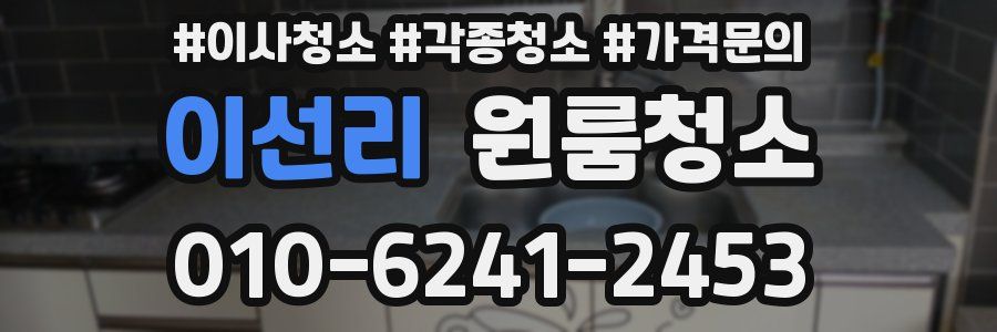 이선리 이사청소