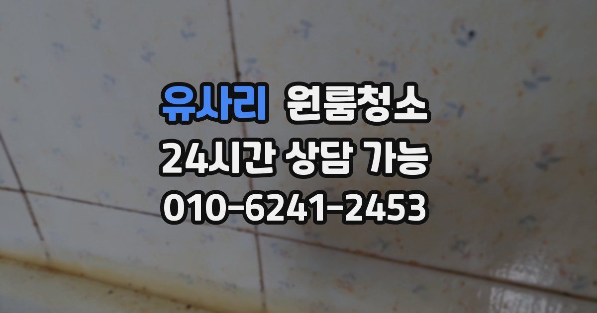 유사리 입주청소