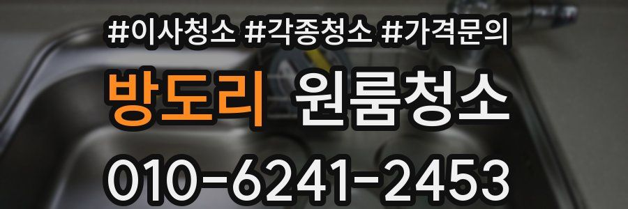 방도리 이사청소