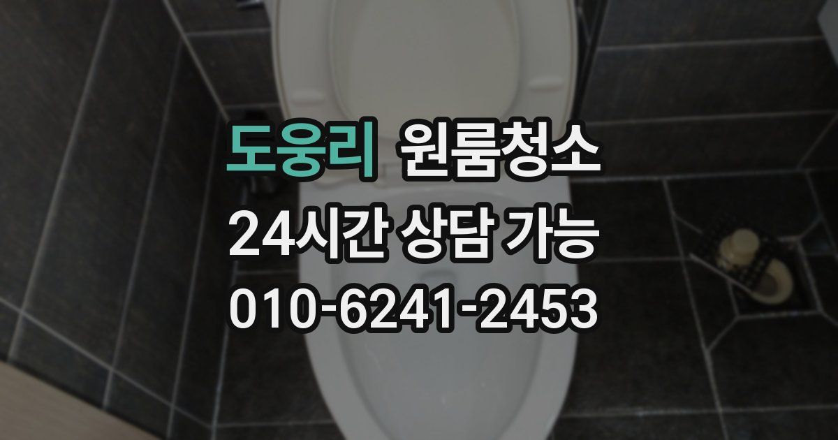 도웅리 입주청소