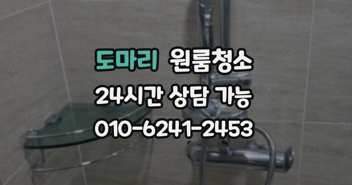 도마리 입주청소