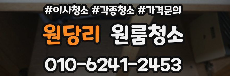 원당리 이사청소