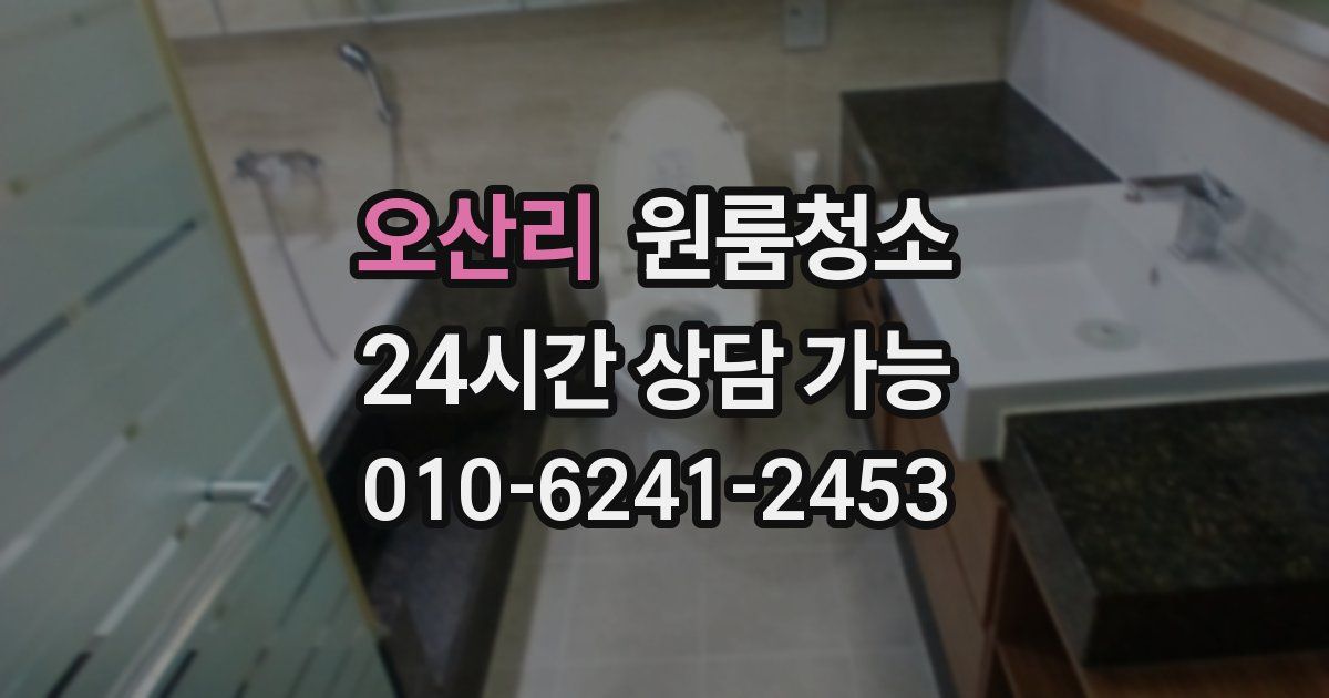 오산리 입주청소