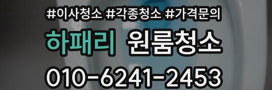 하패리 이사청소